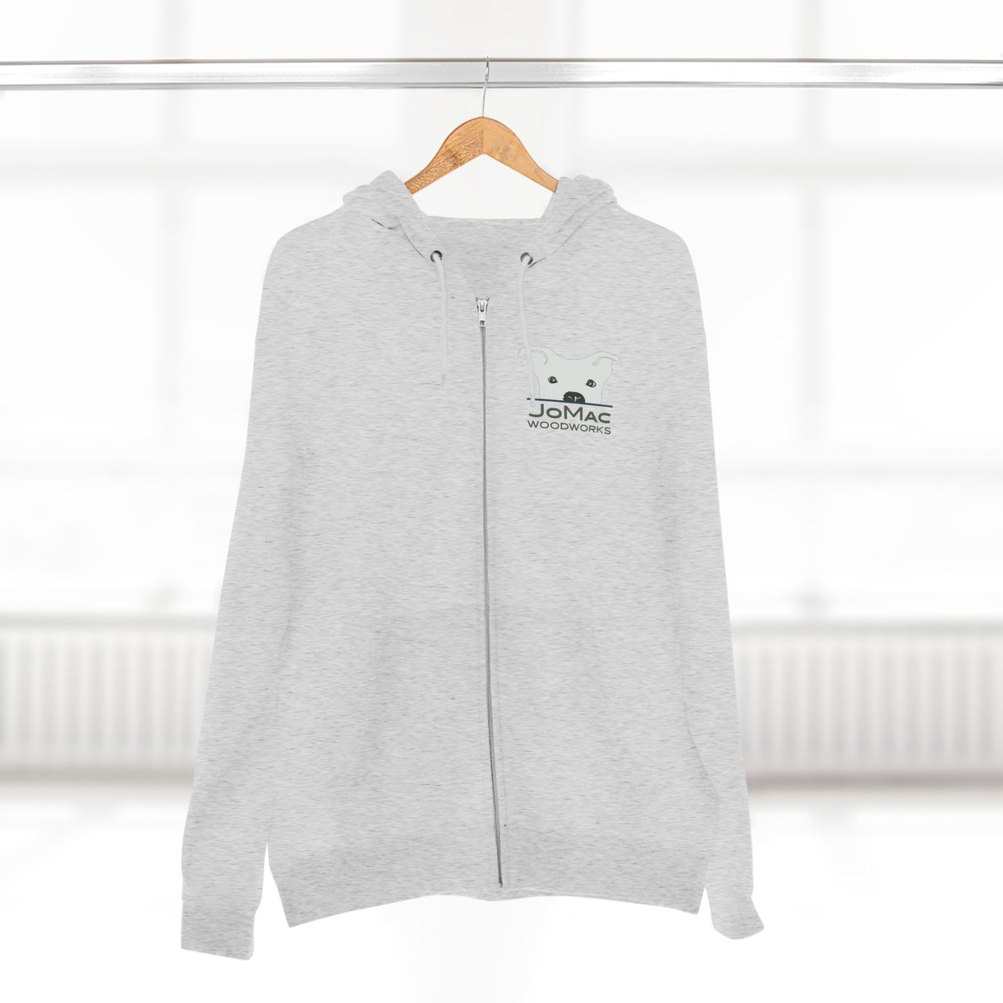 JoMac Logo Unisex Zip Hoodie