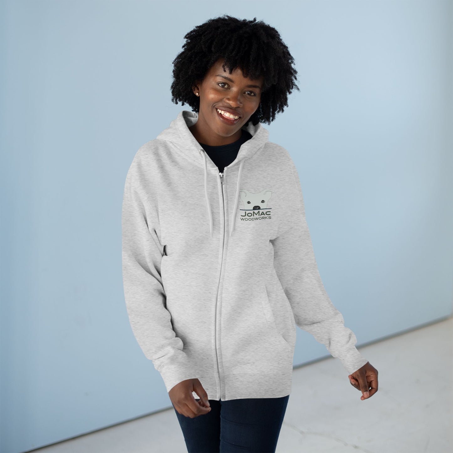 JoMac Logo Unisex Zip Hoodie