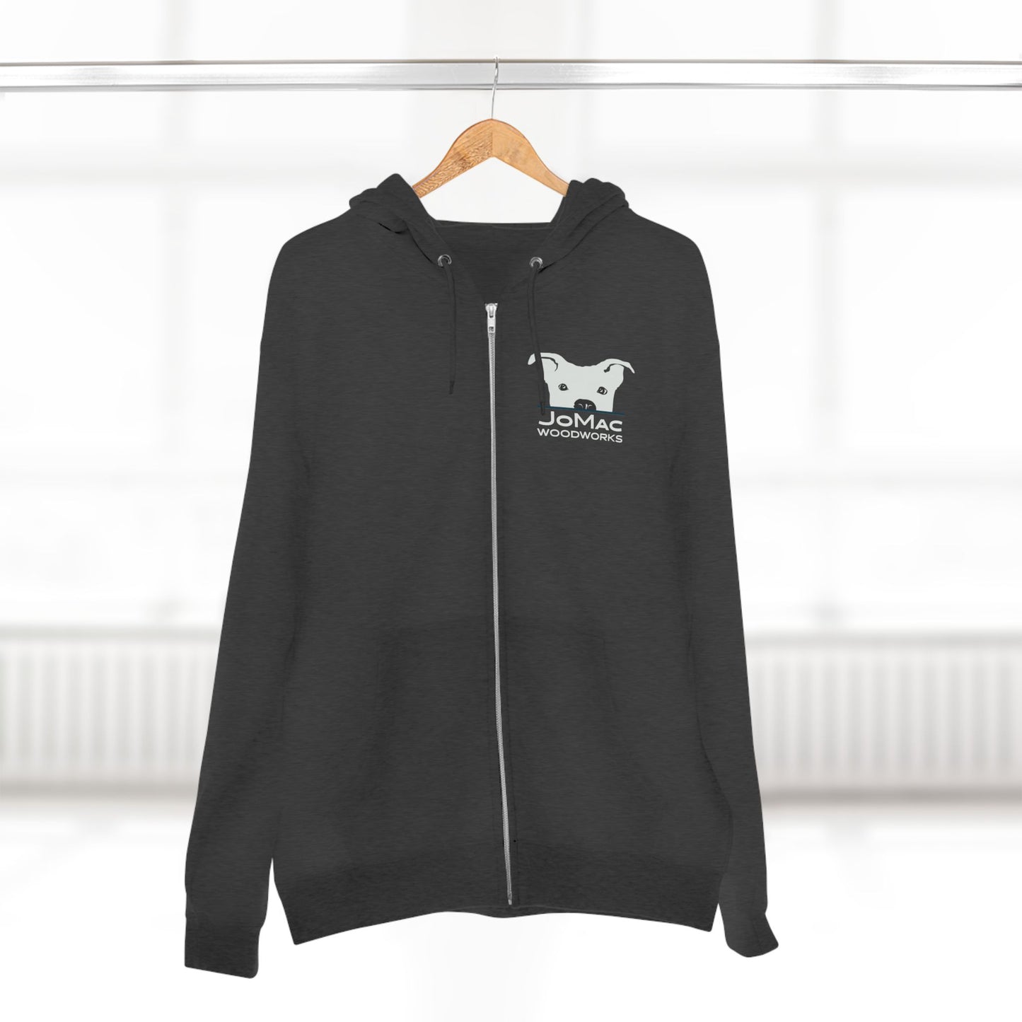 JoMac Logo Unisex Zip Hoodie