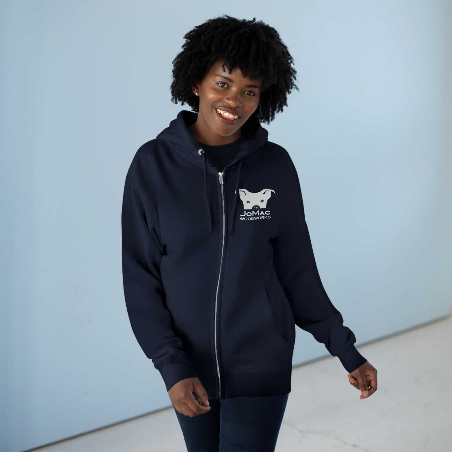 JoMac Logo Unisex Zip Hoodie