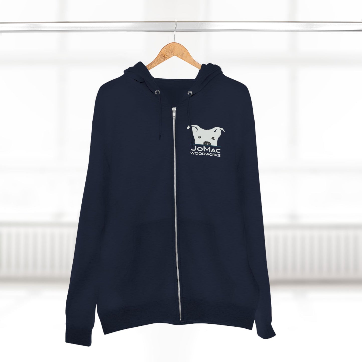 JoMac Logo Unisex Zip Hoodie